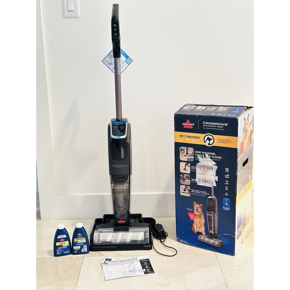 New BISSELL CROSSWAVE OmniForce Cordless Lightweight WET DRY Vacuum Cleaner 3930